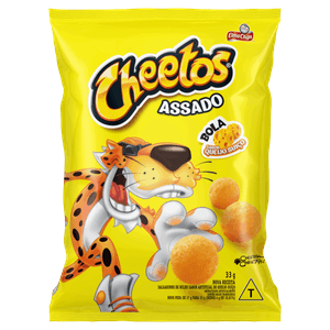 Salgadinho de Milho Bola Queijo Suíço Elma Chips Cheetos Pacote 33g