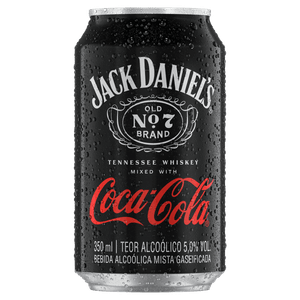 Bebida Mista Alcoólica Gaseificada Old No. 7 Jack Daniel's e Coca-Cola Lata 350ml