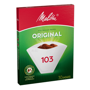 Filtro de Papel Original Melitta 103 Caixa 30 Unidades