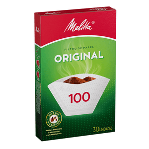Filtro de Papel Original Melitta 100 Caixa 30 Unidades