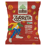 Salgadinho-de-Milho-e-Arroz-Integral-Organico-Pizza-Mae-Terra-Zooreta-Pacote-45g