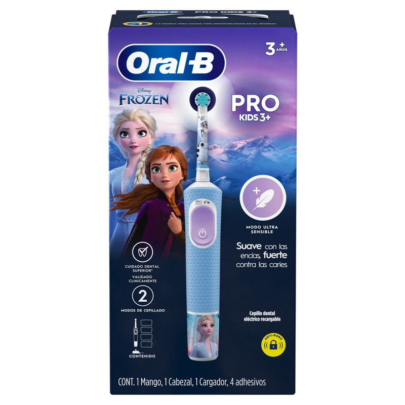 Escova-Dental-Eletrica-Infantil-Frozen-Oral-B-Pro-Kids-3--Bivolt