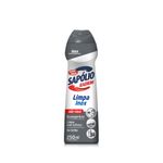 Saponaceo-Cremoso-Limpa-Inox-Sapolio-Radium-Squeeze-250ml