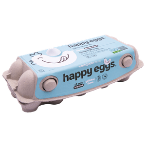 Ovos Brancos Happy Eggs Mantique C/10 unidades