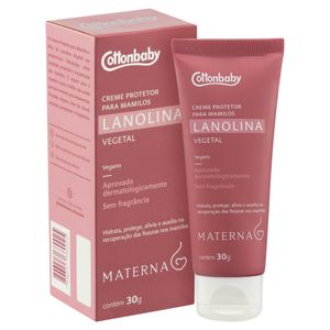 Creme Materna Protetor para Mamilos Frasco 30 Gramas
