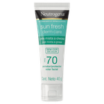 Protetor Solar Facial FPS 70 Neutrogena Sun Fresh Derm Care Bisnaga 40g