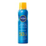Protetor Solar Spray Protect & Toque Seco FPS 50 Nivea Sun Frasco 200ml