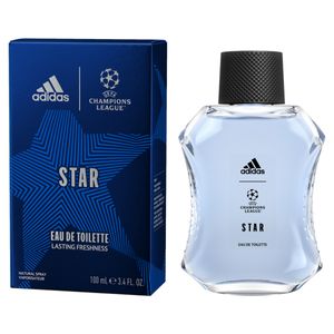 Eau de Toilette Star UEFA Champions League Adidas Caixa 100ml