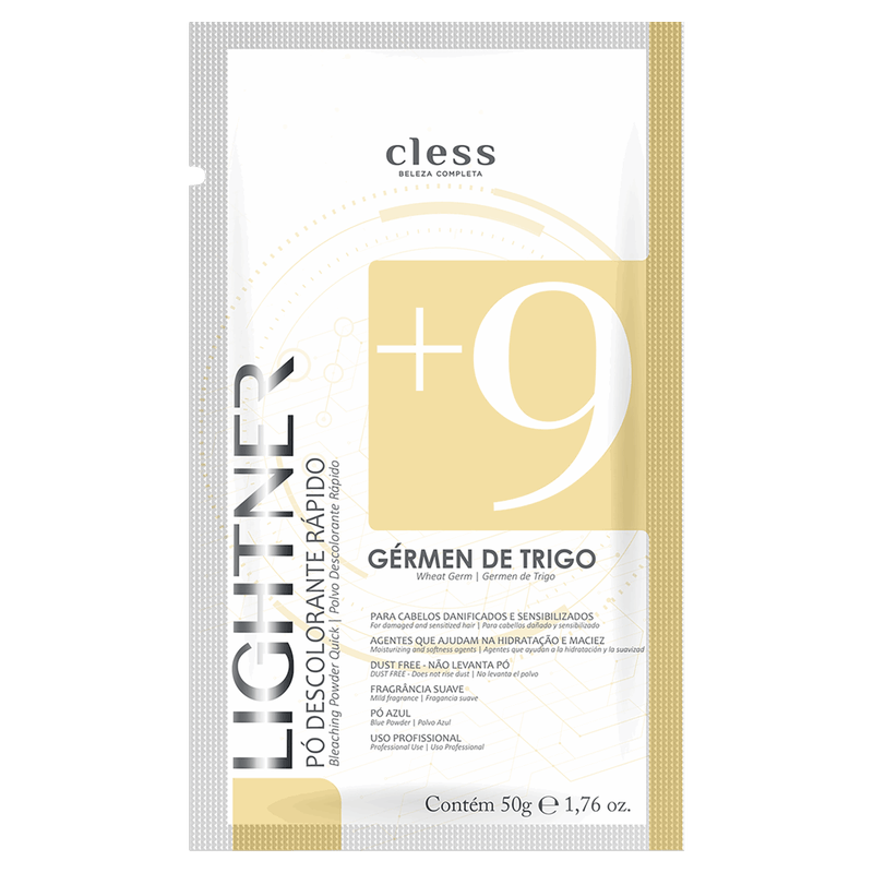 Descolorante Gérmen de Trigo Pó Cless Lightner Envelope 50g