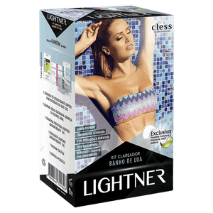 Kit Clareador Pó Banho de Lua Suave Lightner
