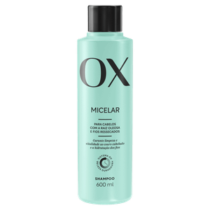 Shampoo OX Cosméticos Micelar Frasco 600ml