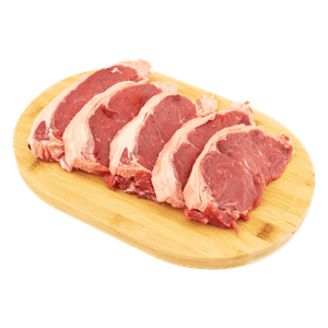 Contrafilé Bovino em Bifes Resfriado Amaciado sem Osso Giassi Vácuo Kg