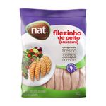 Filezinho Sassami de Frango Nat Congelado Pacote 1kg