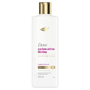 Condicionador Dove Cachos Ativos + Biotina Frasco 370ml