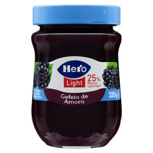 Geleia Amora Light Hero Vidro 320g