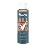 Desodorante Aerossol Rexona All Body Deo Bold Spirit 150ml Spray