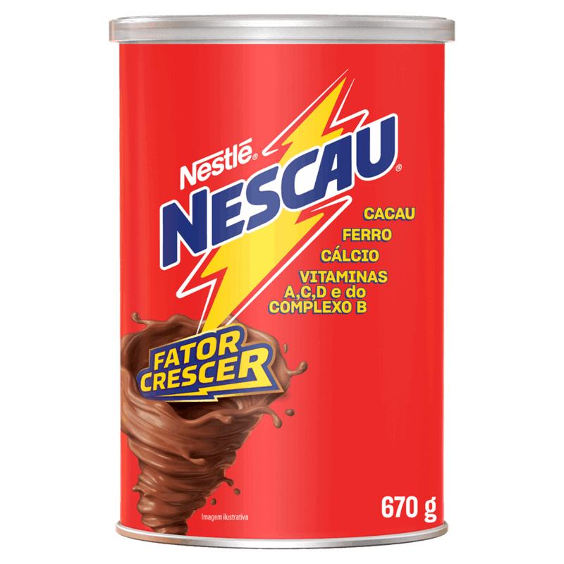 Achocolatado Pó Nescau Lata 670g