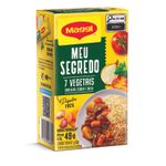 Tempero Granulado 7 Vegetais Maggi Meu Segredo Caixa 49g 7 Unidades