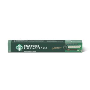 Café em Cápsula Torrado e Moído Lungo Starbucks Pike Place Roast Caixa 53g 10 Unidades