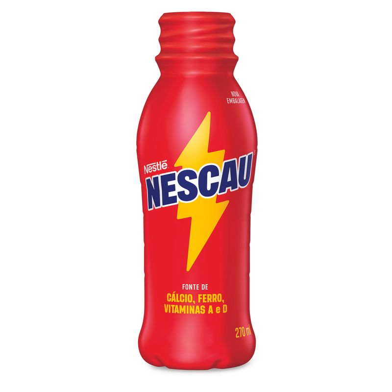 Bebida Láctea UHT Chocolate Nescau Frasco 270ml
