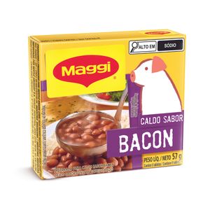Caldo Tablete Bacon Maggi Caixa 57g 6 Unidades