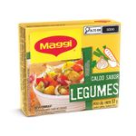 Caldo Tablete Legumes Maggi Caixa 57g 6 Unidades