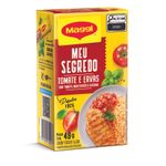 Tempero Granulado Tomate e Ervas Maggi Meu Segredo Caixa 49g 7 Unidades