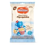 Biscoito Snack Integral Milho Mucilon Minha Primeira Pipoquinha Pacote 35g
