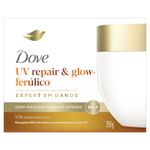 Máscara de Resgate Dove UV Repair & Glow + Ferúlico Caixa 250g