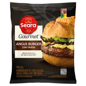 Hambúrguer de Carne Bovina Angus com Trufas Blend Seara Gourmet Pacote 150g