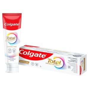Creme Dental Original Mint Colgate Total Prevenção Ativa Caixa 90g