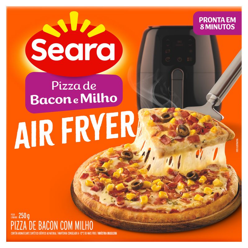 Pizza Bacon e Milho Seara Air Fryer Caixa 250g