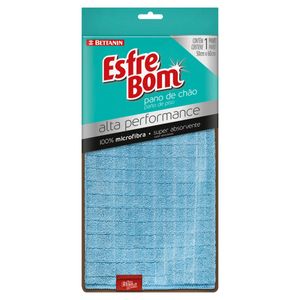 Pano de Chão Azul Esfrebom Alta Performance 50cm x 60cm