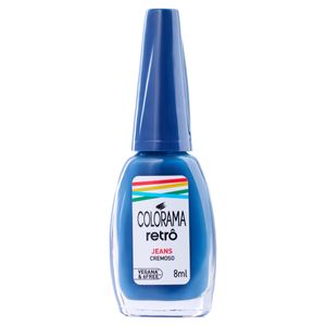 Esmalte Cremoso Jeans Colorama Retrô Blister 8ml