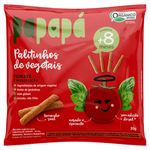 Palitinho de Vegetais Orgânico Tomate e Manjericão sem Glúten Papapá Pacote 20g