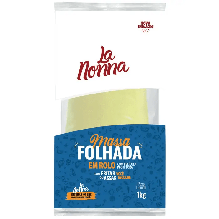 Massa Folhada La Nonna 1kg
