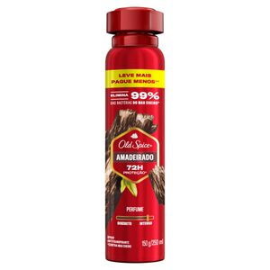 Antitranspirante Aerossol Amadeirado Old Spice 250ml Spray Leve Mais Pague Menos