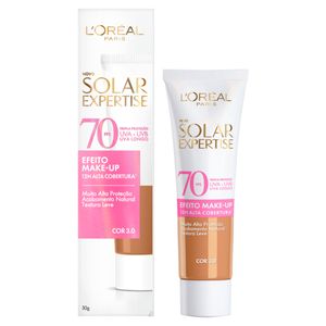 Protetor Solar com Cor 3.0 FPS 70 L'oréal Paris Solar Expertise Caixa 30g