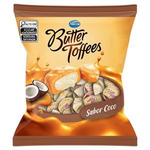 Bala Coco Butter Toffees Pacote 90g