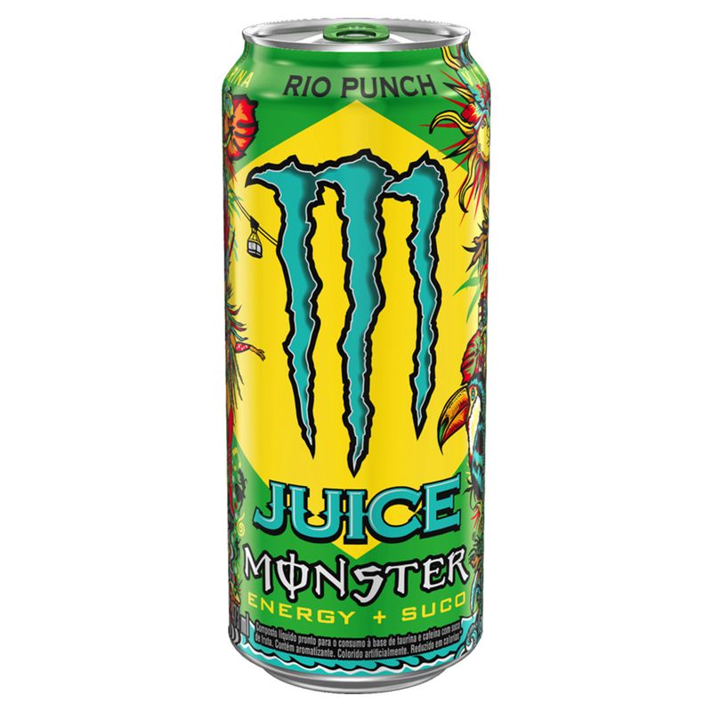 Energético Monster Rio Punch Lata 473ml