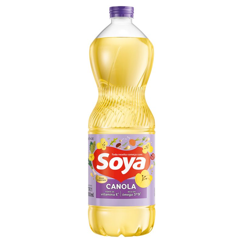 Óleo de Canola Tipo 1 Soya Garrafa 900ml