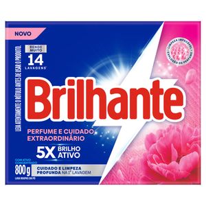 Lava-Roupas Pó Brilhante Perfume e Cuidado Extraordinário Caixa 800g