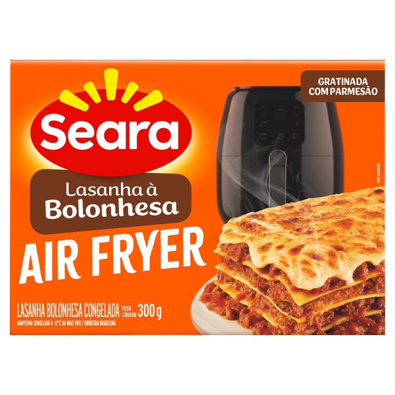Lasanha Bolonhesa Seara Air Fryer Caixa 300g