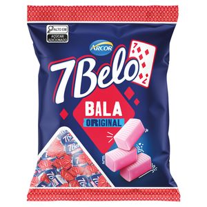 Bala Iogurte de Morango 7 Belo Pacote 90g