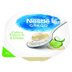 Iogurte Integral Grego Torta de Limão Calda Limão Nestlé Pote 90g