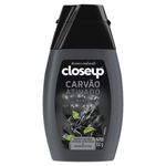 Gel Dental Carvão Ativado Menta Closeup Frasco 100g