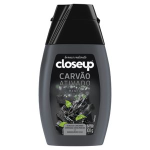 Gel Dental Carvão Ativado Menta Closeup Frasco 100g