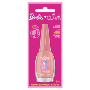 Esmalte Cremoso Chic Barbie Colorama Blister 8ml
