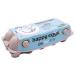 Ovos Brancos Happy Eggs Mantique C/10 unidades