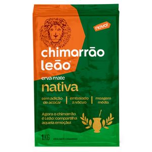 Erva-Mate Chimarrão a Vácuo Leão Nativa Pacote 1kg